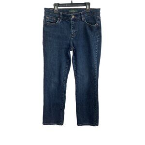 Lauren Ralph Lauren Jeans Co. Classic Straight Jeans, Size 8